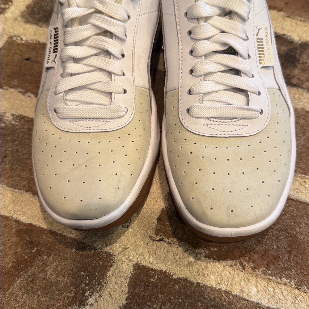 Puma California Exotic women’s White sneakers size 8 - Picture 5 of 7